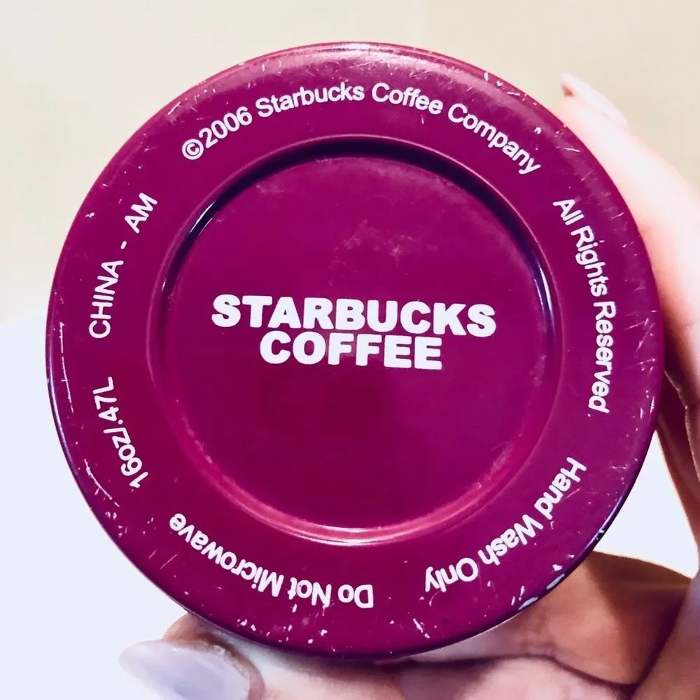 Vintage Starbucks Purple Bullet Thermos 2006
